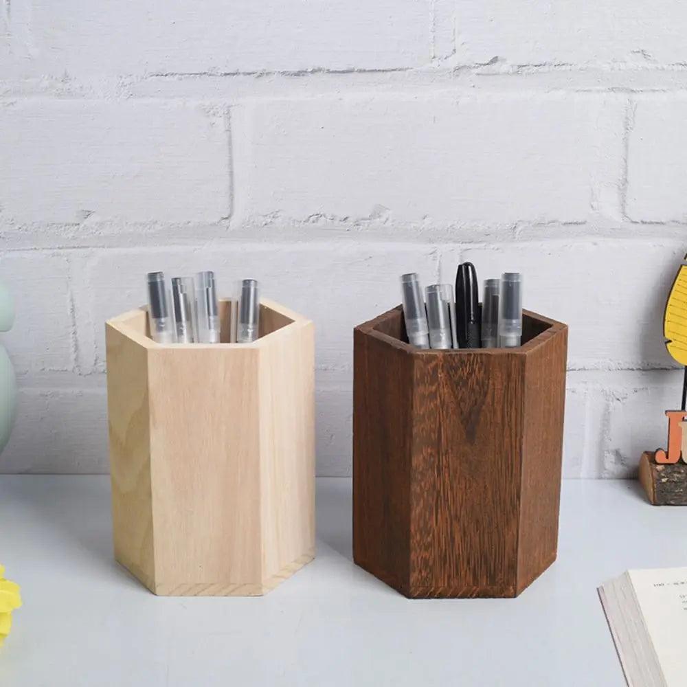 Wooden Pen Holders