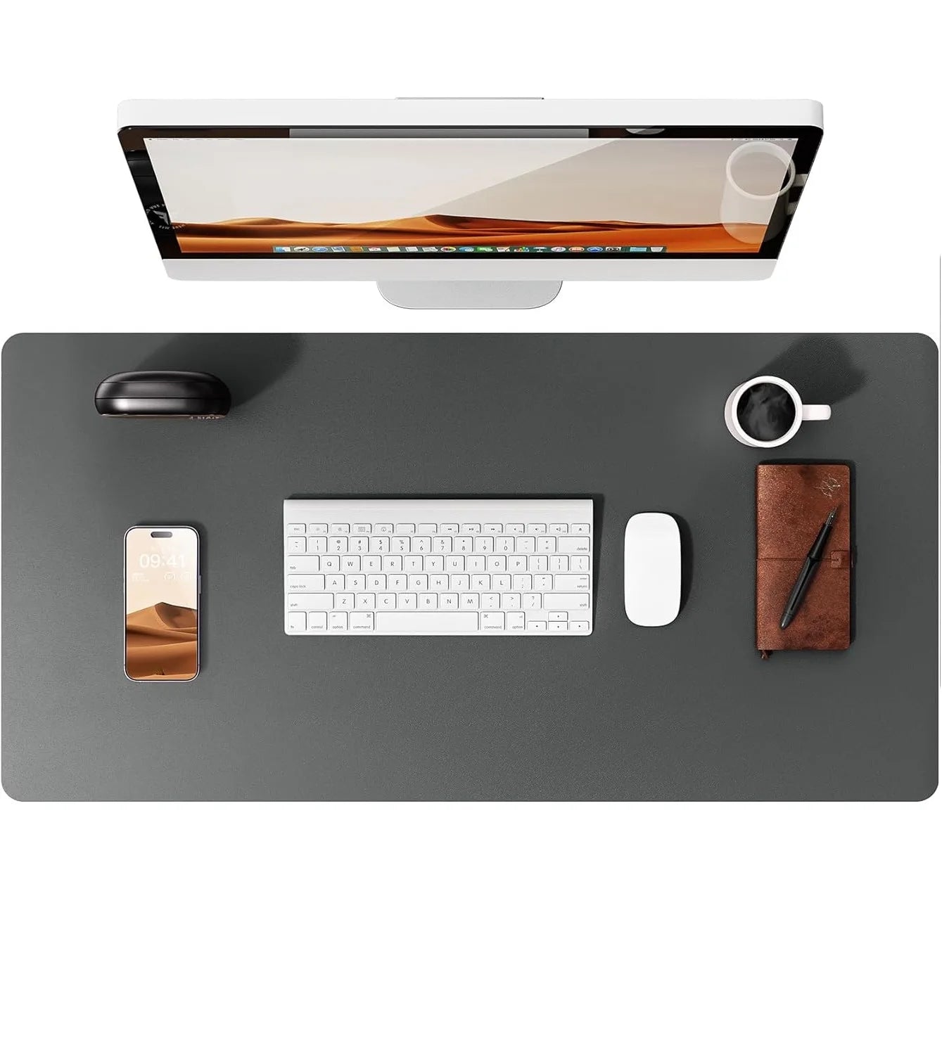 Leather desk pad