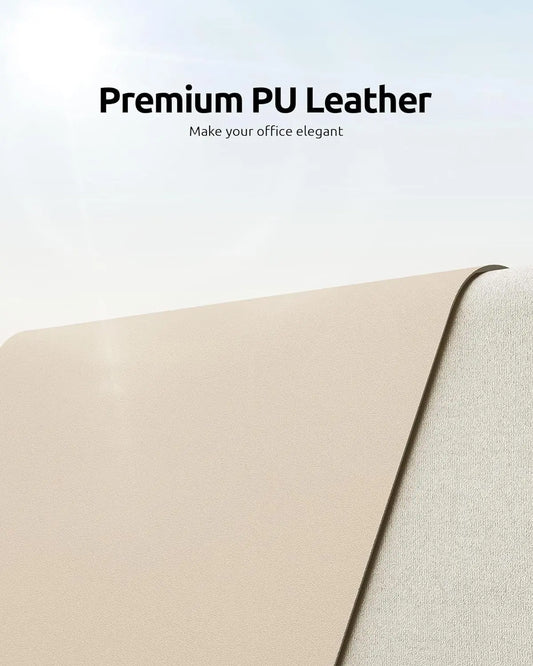 Leather desk pad