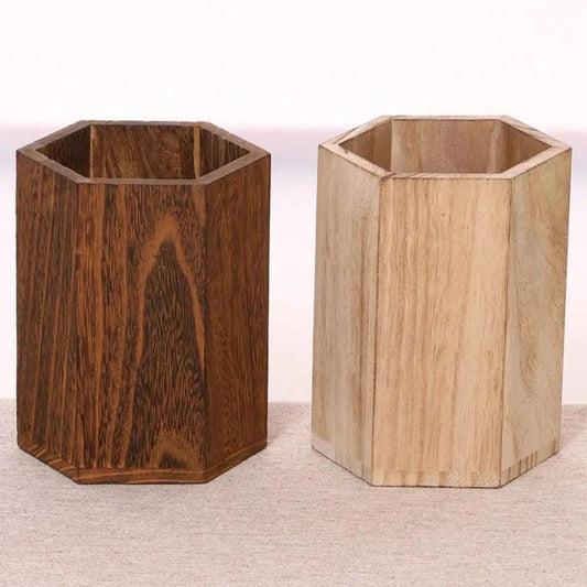 Portaplumas de madera