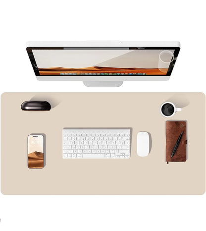 Leather desk pad